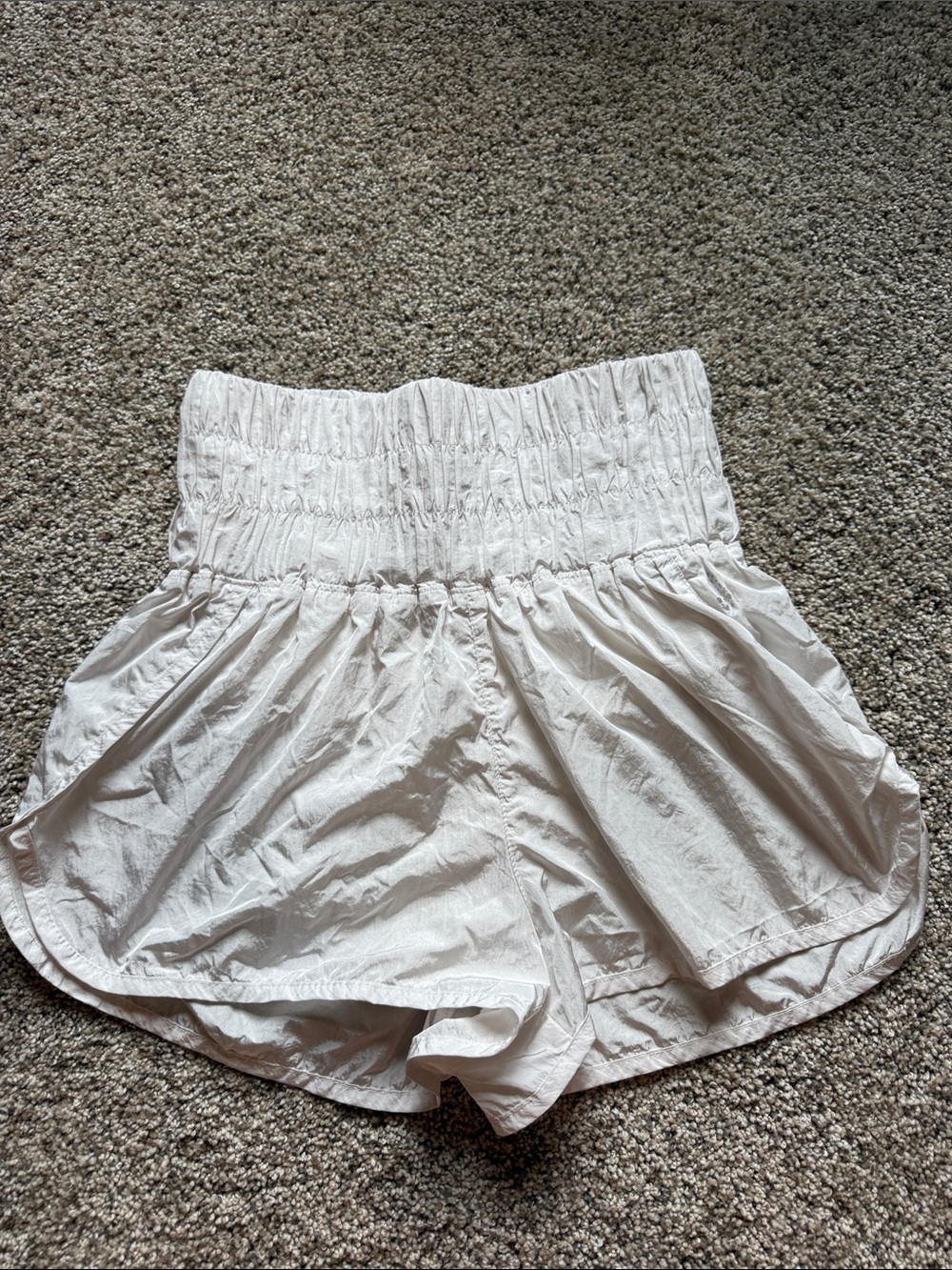 Free people movement white shorts sz S